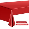 thumbnail image 1 of Party Supplies Tablecloth Easy To Clean Oil-proof Aluminum Film Material Polychromatic Disposable Tablecloth Flash Effect Style C, 1 of 6