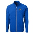 thumbnail image 2 of Men's Cutter & Buck  Blue Omaha Storm Chasers Adapt Eco Knit Hybrid Recycled Full-Zip Jacket, 2 of 3