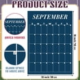 thumbnail image 3 of Calendario de pared Fullhawl de 12 x 16 pulgadas, borrado en seco, reutilizable durante 12 meses, 3 of 6