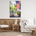 thumbnail image 4 of Stupell Industries Farmhouse Patriotic Summer Porch Canvas Art, 30 x 45, by Petals Prints Design, 4 of 8