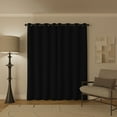 thumbnail image 3 of Sun Zero Oslo Extreme 100% Blackout Grommet Curtain Panel, 52"X63", Black, 1-Piece Single Panel, 3 of 11