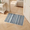 thumbnail image 2 of ODIKA 2'x3' Ultra-Soft Accent Mat, Striped Vintage Farmhouse Colorblock Bands Distressed Border None Washable, Bare feet friendly, Easy Care Indoor rug for Bedside, Footrest, 2 of 7