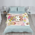 thumbnail image 3 of Hello Kitty Easter Eggs Blanket for Couch,Super Soft Cozy Blankets for Adults,Cute Small Fleece Blanket for Kids Boy Girls,40"x30", 3 of 4