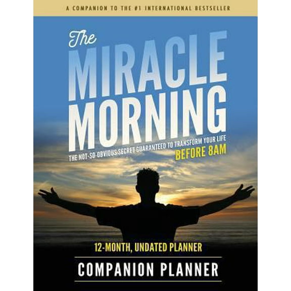 Pre-Owned The Miracle Morning Companion Planner (Paperback) 1942589212 9781942589211