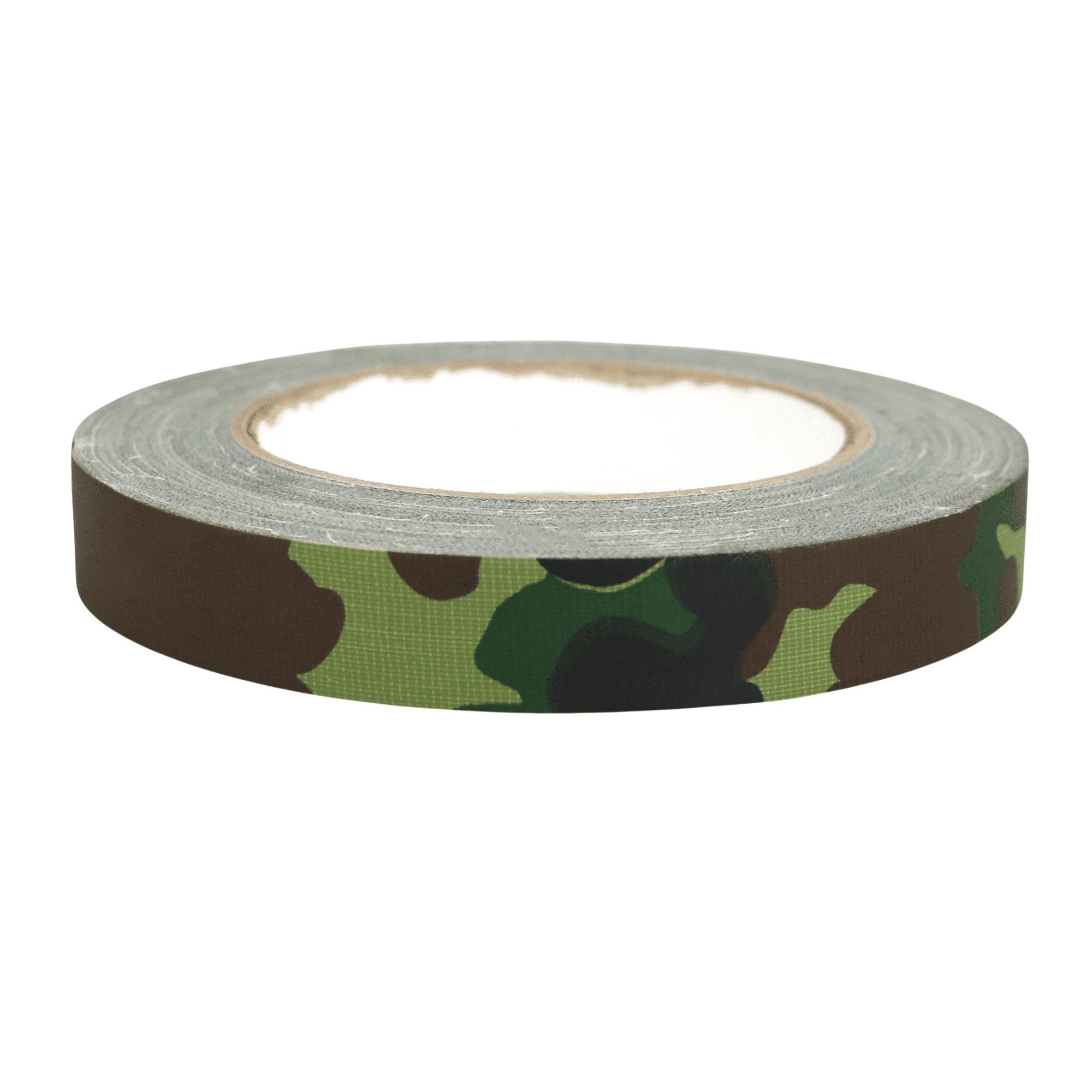 JVCC Premium Grade Camouflage Duct Tape [11.8 mils thick] (CAM-01): 1-1/2 in. x 75 ft. (Woodland Forest Green)