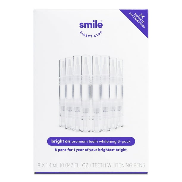 Smile Direct Club bright on Premium Teeth Whitening Pens 8 Whitening