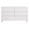 thumbnail image 3 of Topline Home Furnishings White Dresser, 3 of 4
