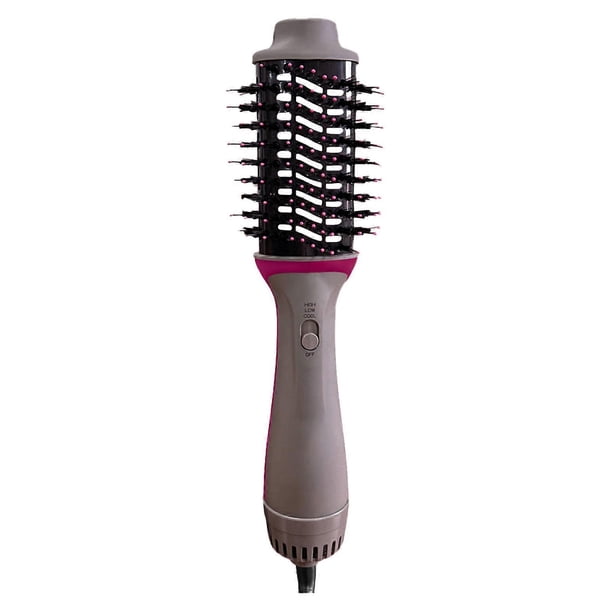 Electric Hot Air Comb, Hiar Dryer Brush Curly Hair Blow Comb, Detachable Hair & Volumizing & Straightening & Curling
