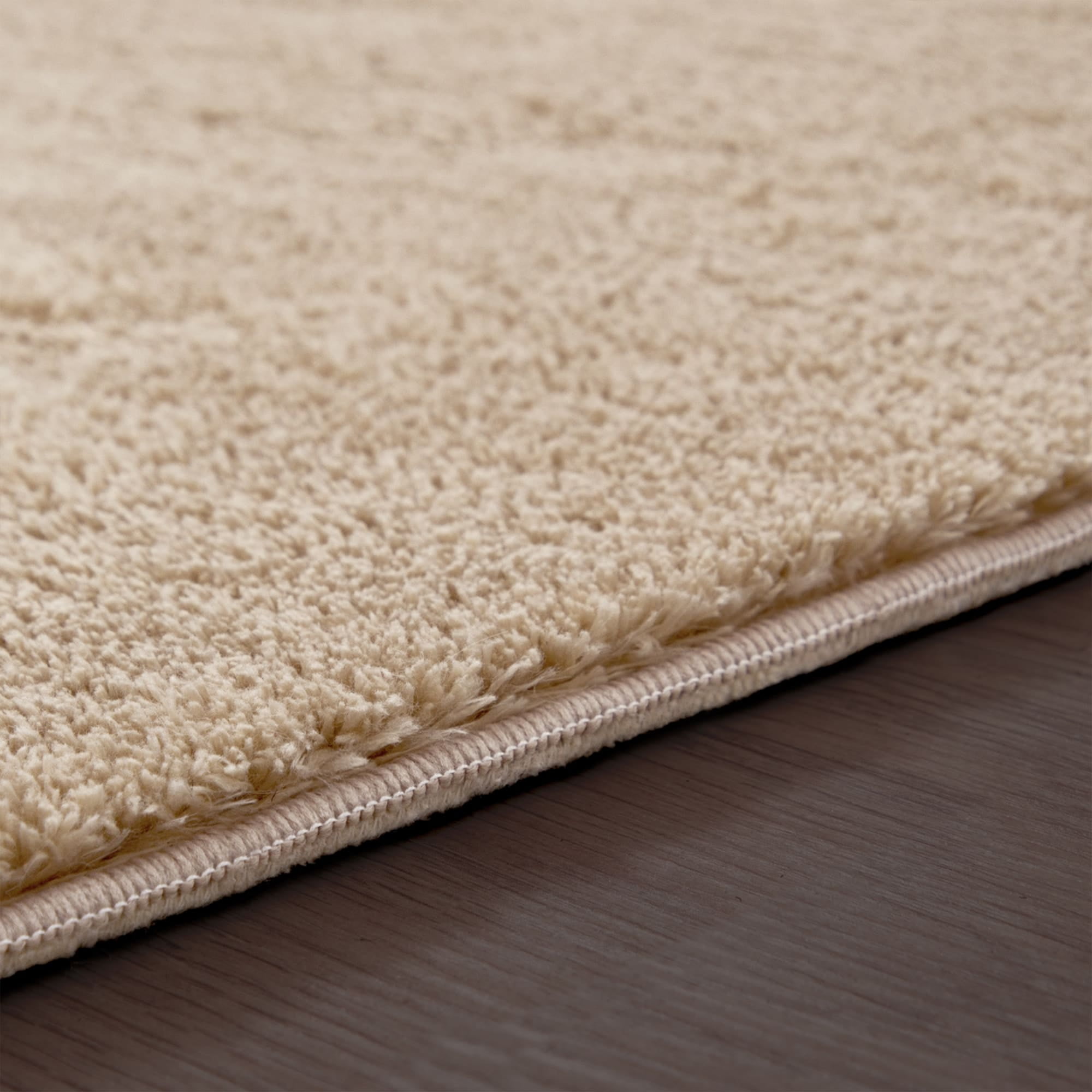 Paco Home Soft Washable Area Rug In Beige - 3'11" x 5'7" (4'x6')