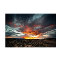 Marco Germinario 'Sunset In Arizona' Canvas Art