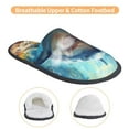 thumbnail image 3 of Sigee Colorful Underwater Shark for Cozy Furry Slippers Super Soft Indoor and Outdoor Use, Non-Slip Sole Slip On House Slippers-Large, 3 of 8