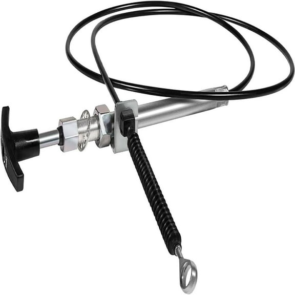 For John Deere 44 inch Snow Blower on 102 105 AM134404 Spout Control Input Cable