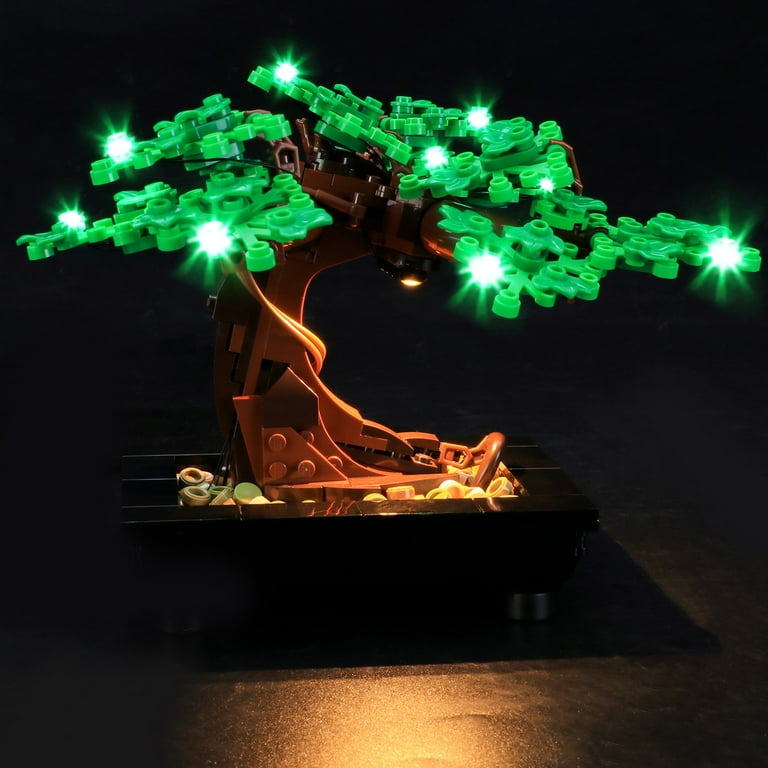 YEABRICKS LED Lighting Kit Compatible with Legos Bonsai Tree 10281 Building  Toy Kit(Not Include the Building Set)
