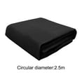 thumbnail image 7 of kesoto Pool Liner Pad Pool Mat Felt Pool Equipment Pad Non Slip Swimming Pool Ground Cloth Puncture Resistant for Indoor, Outdoor Black 2.5m, 7 of 7
