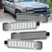 AJP Distributors 4PCS LED Door Panel Courtesy Lights Lamps Compatible/Replacement For Chevrolet Silverado Chevy Suburban Tahoe GMC Sierra Yukon 1999 2000 2001 2002 2003 2004 2005 2006 2007 2008 2009