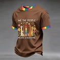 thumbnail image 2 of Pride Month T-Shirt, Rainbow LGBTQ+ Support Gay Pride Casual Short Sleeve Tee, 2 of 4