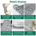 thumbnail image 3 of Silicone Sink Protectors with Drain Holes Heat-Resistant Sink Mat Protector Non-Slip Cuttable Sink Mat for Center Drain Sink Reusable Kitchen Sink Pad for Bottom of Kitchen Farmhouse Sink, 3 of 9