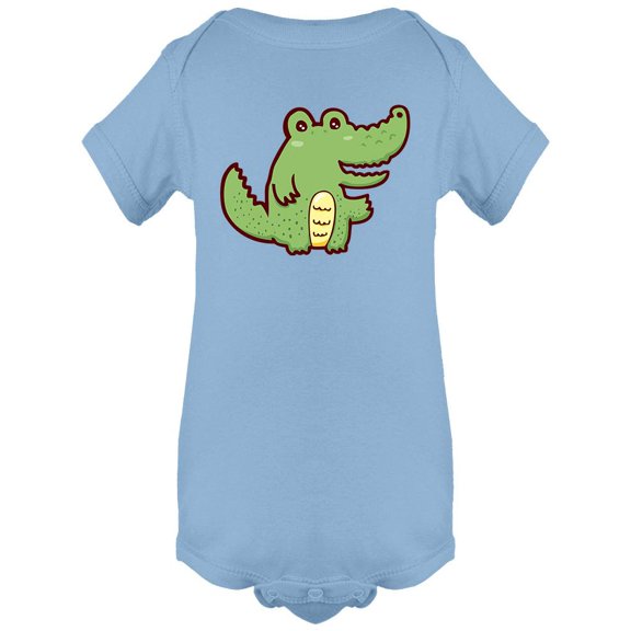 A Happy Crocodile Bodysuit Infant -Image by Shutterstock, Newborn