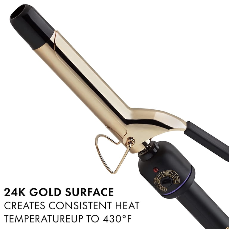 Hot Tools Professional 24K Gold 1 Inch Extra-Long Barrel Electric