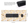 thumbnail image 2 of Hirioo Cute Bee Gnome2 for Mouse Pad ,Anti-Slip Base, Durable Stitched Edges, Perfect for Gaming, Office, and Home Use,16x35.5in, 2 of 9