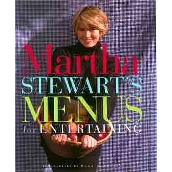 Martha Stewart's Menus for Entertaining (Hardcover)
