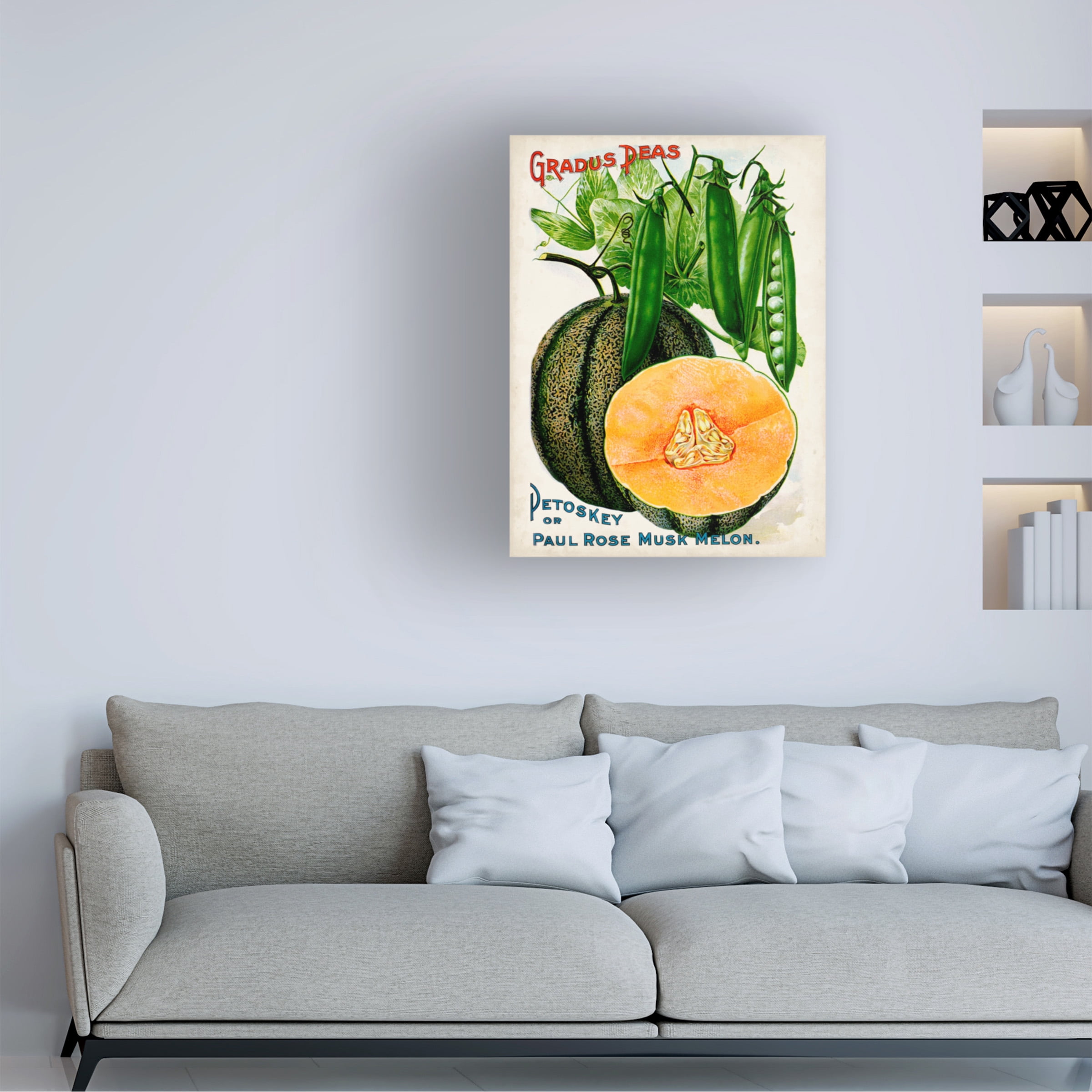 Unknown 'Antique Seed Packets X' Canvas Art