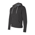 thumbnail image 1 of Independent TradIng Co Unisex Full Zip Hooded Sweatshirt, Charcoal XS, 1 of 1
