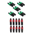 thumbnail image 1 of Juego de 5 Pares de Adaptadores XLR para Micrófono con Conector Macho y Hembra, Estilo B Estilo A, 1 of 9