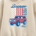 thumbnail image 2 of Ford - American Bronco 1969 - Women's Oversized Fleece Hoodie Sweatshirt, 2 of 4