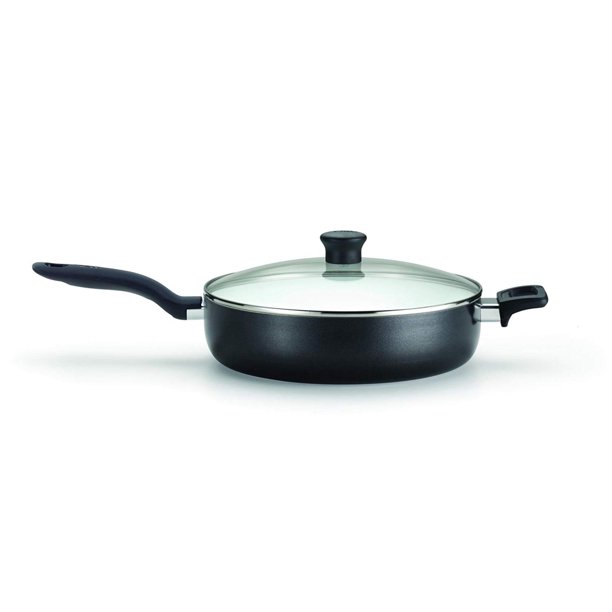 T Fal C92182 Initiatives Nonstick Ceramic Coating Ptfe Pfoa And Cadmium Free Scratch Resistant Dishwasher Safe Oven Safe Jumbo Cooker Fry Pan Cookware 5 Quart By Tfal Walmart Com Walmart Com