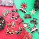 thumbnail image 5 of Gafas de Navidad, 12 piezas de gafas con purpurina para fiesta de Navidad, novedosos marcos de gafas navideñas para decoraciones de regalos de fiesta, lindas gafas de fiesta de árbol de Navidad de Pap, 5 of 7