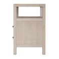 thumbnail image 2 of Butler Specialty Company Celine 2 Drawer Wood Nightstand - Taupe, 2 of 5