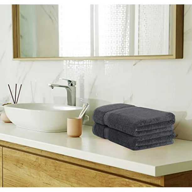Utopia Towels - Bath Towels Set - Luxurious 600 GSM 100% Ring Spun Cotton -  Quick Dry, Highly Absorbent, Soft Feel Towels, Perfect for Daily Use (Pack