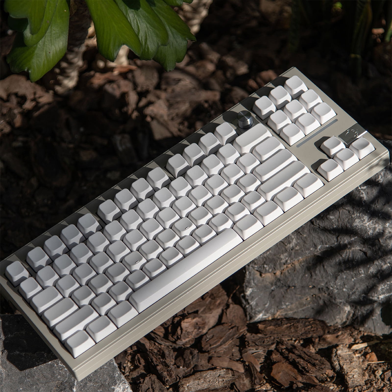 104 Key XDA Height White Keycaps Not Lettering Durability For Minimalistic Keyboard Lovers And Office Use