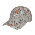 thumbnail image 6 of Lsque Funny Chicken Baseball Cap Trucker Low Profile Hat Golf Dad Hat Adjustable Original Classic Unconstructed Plain Cap Men Women, 6 of 9