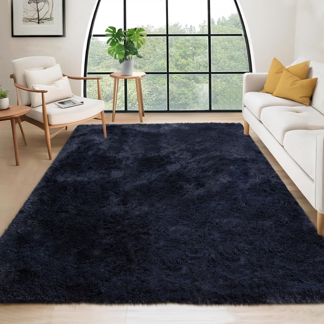 9x12 ft Shaggy Area Rugs for Bedroom Living Room Large Fluffy Floor Rugs with Non-Slip Backing, Soft Plush Carpet Rugs Home Décor