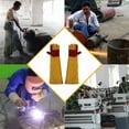 thumbnail image 4 of Gants de Travail 60cm Allongeant Résistant à l'Usure Soudure Électrique Sécurité Gants de Protection Industriels, Grand Utilisation, 4 of 6