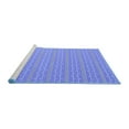 thumbnail image 2 of Ahgly Company Machine Washable Indoor Rectangle Abstract Blue Contemporary Area Rugs, 7' x 10', 2 of 4
