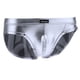 thumbnail image 1 of Hombres Calzoncillos Metálicos Ropa Interior Wet Look Rivet Calzoncillos - Púrpura, L gris Hugo Ropa interior brillante de los hombres, 1 of 9