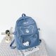 thumbnail image 4 of Mochila para niños Mochila grande para estudiantes Mochila de moda con cremallera de animal lindo (azul), 4 of 6
