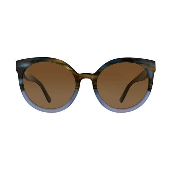 Peepers par PeeperSpecs Lunettes de Lecture Montauk UV400 pour Femmes, Multi Corne/bleu, 56 mm US