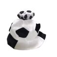 thumbnail image 1 of SUNSIOM Football Hat for Adult Contrast Color Soft Comfortable Wool Cap Funny Headgear for Bars, Masquerade Parties, 1 of 6