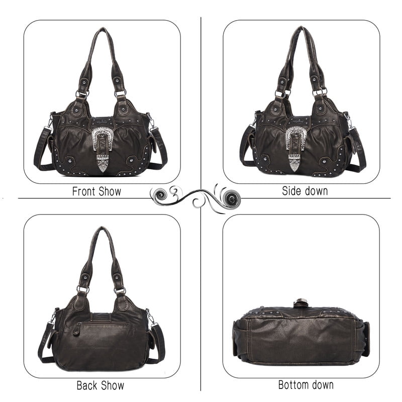 Angel Kiss Hobo Bags for Women Vegan Leather Purses and Handbags Crossbody Purses Ladies Chic Shoulder Bags