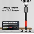 thumbnail image 4 of Cabeza de lote de impacto antideslizante, Cruz magnética fuerte, tornillo de dureza de alto Torque, juego de brocas de Destornillador Ph2 impermeable, 25mm, 50mm, 65mm, 70mm, 90mm, 4 of 4