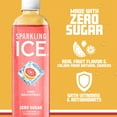 thumbnail image 5 of Sparkling Ice, Pink Grapefruit Sparkling Water, 17 fl oz Bottles (Pack of 12), 5 of 6