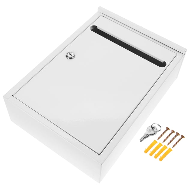 MOVTOTOP Wall Mount Letter Box Suggestion Box Ballot Box Letter Box Complaint Box