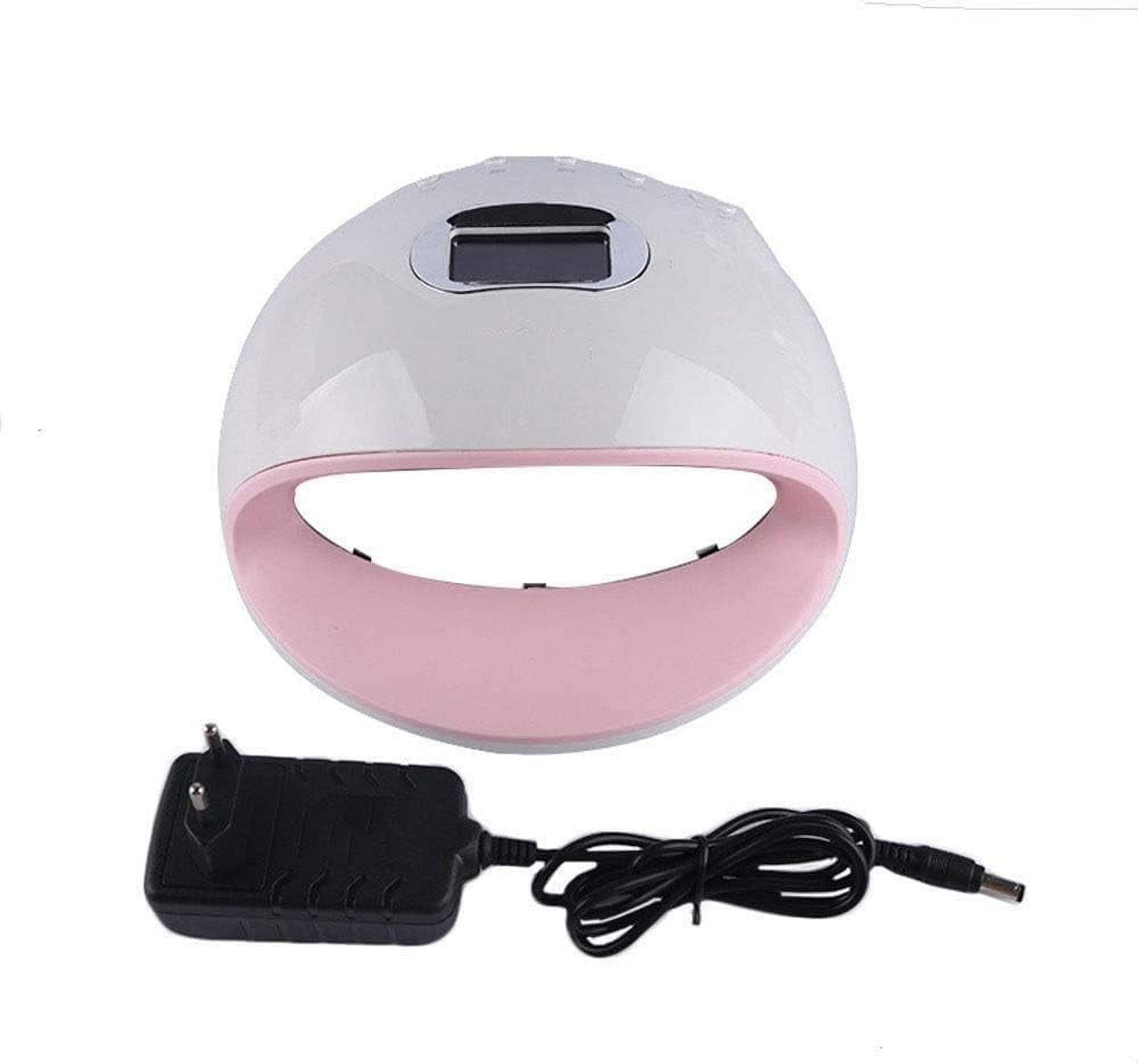Gel UV Nail Lamp 72W UV LED Nail Dryer Light for Gel Nails Polish Manicure Professional Sa Curing Lamp with 3 Timer Setting Sensor