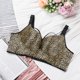 thumbnail image 3 of Plus Size Bras for Women Wireless Full Coverage Figure Minimizer Wirefree Bra Yellow Leopard E 40, 3 of 6