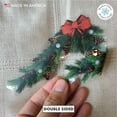 thumbnail image 4 of Window Flakes Fir, Cones and Bell Corners Window Clings, Vinyl Christmas Decoration Decals Set of 2, 4 of 8