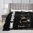 thumbnail image 4 of One Music Direction Throw Blankets Warm Super Soft and All Season Plush Blanket for Sofa Bed Living Room Decor 40"x30", 4 of 6